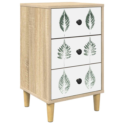 Natskab HANAU Sonoma-eg 36 x 33 x 60 cm Konstrueret træ