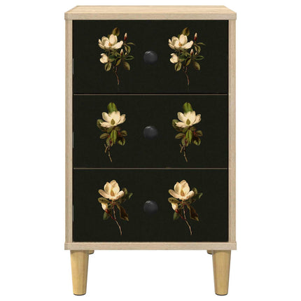 Natskab BREMEN Sonoma-eg 36 x 33 x 60 cm Konstrueret træ