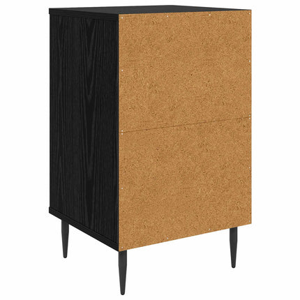 Natskab AACHEN Sort eg 36 x 33 x 61 cm Konstrueret træ
