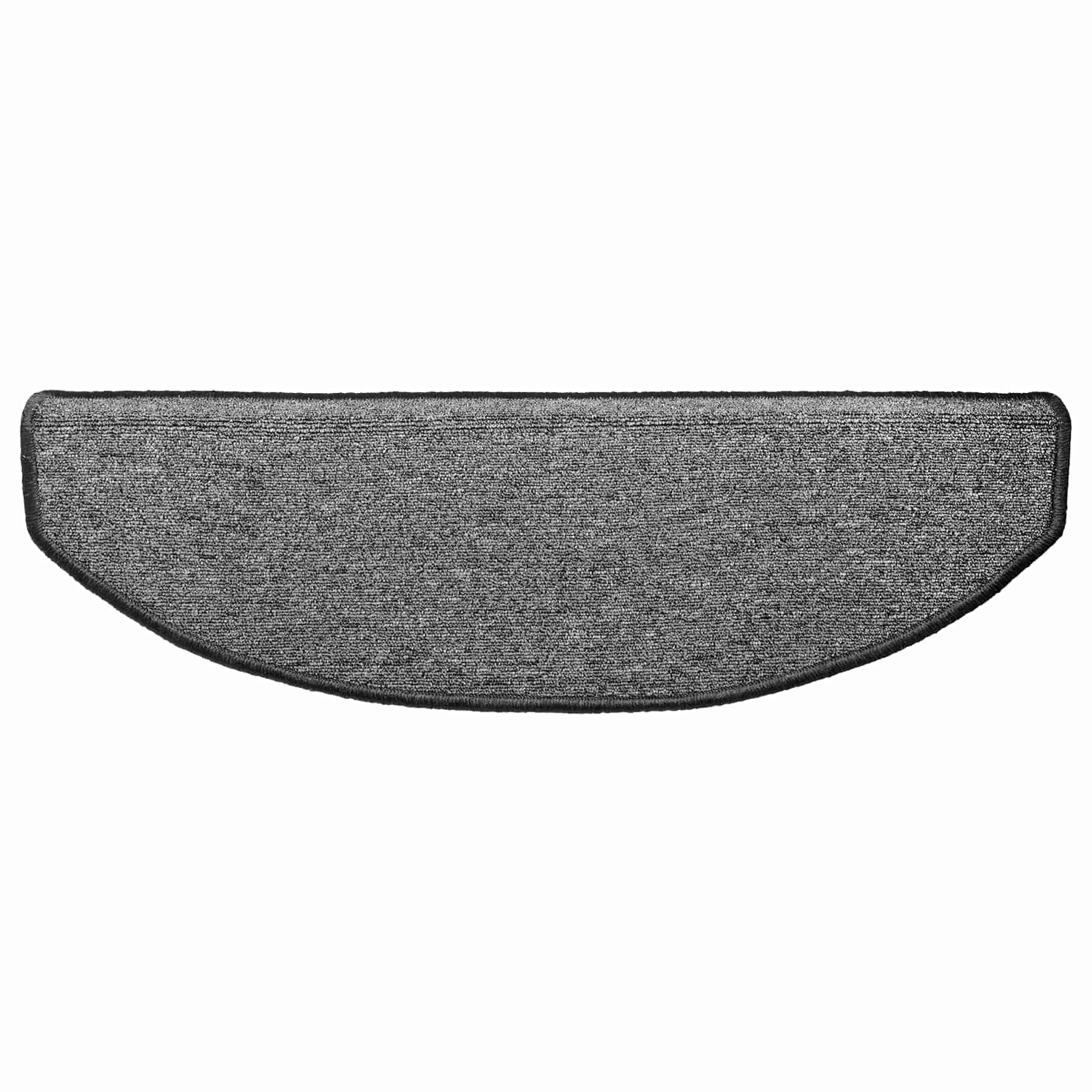 Selvklæbende Trappemåtter 15 pcs Mørkegrå 80 x 24,5 x 3,5 cm