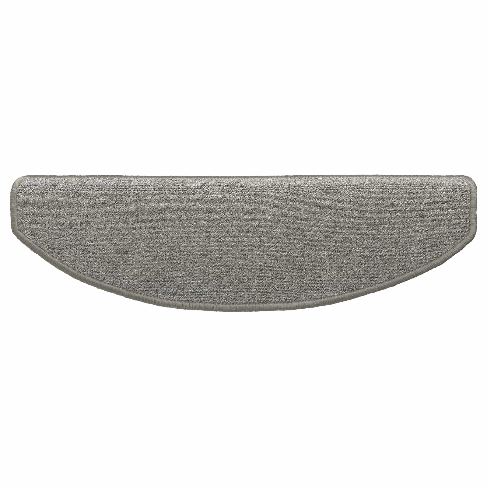 Selvklæbende Trappemåtter 15 pcs Lysegrå 80 x 24,5 x 3,5 cm