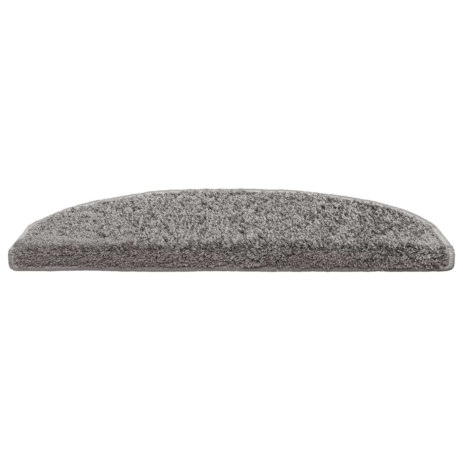 Selvklæbende Trappemåtter 15 pcs Grå 80 x 24,5 x 3,5 cm