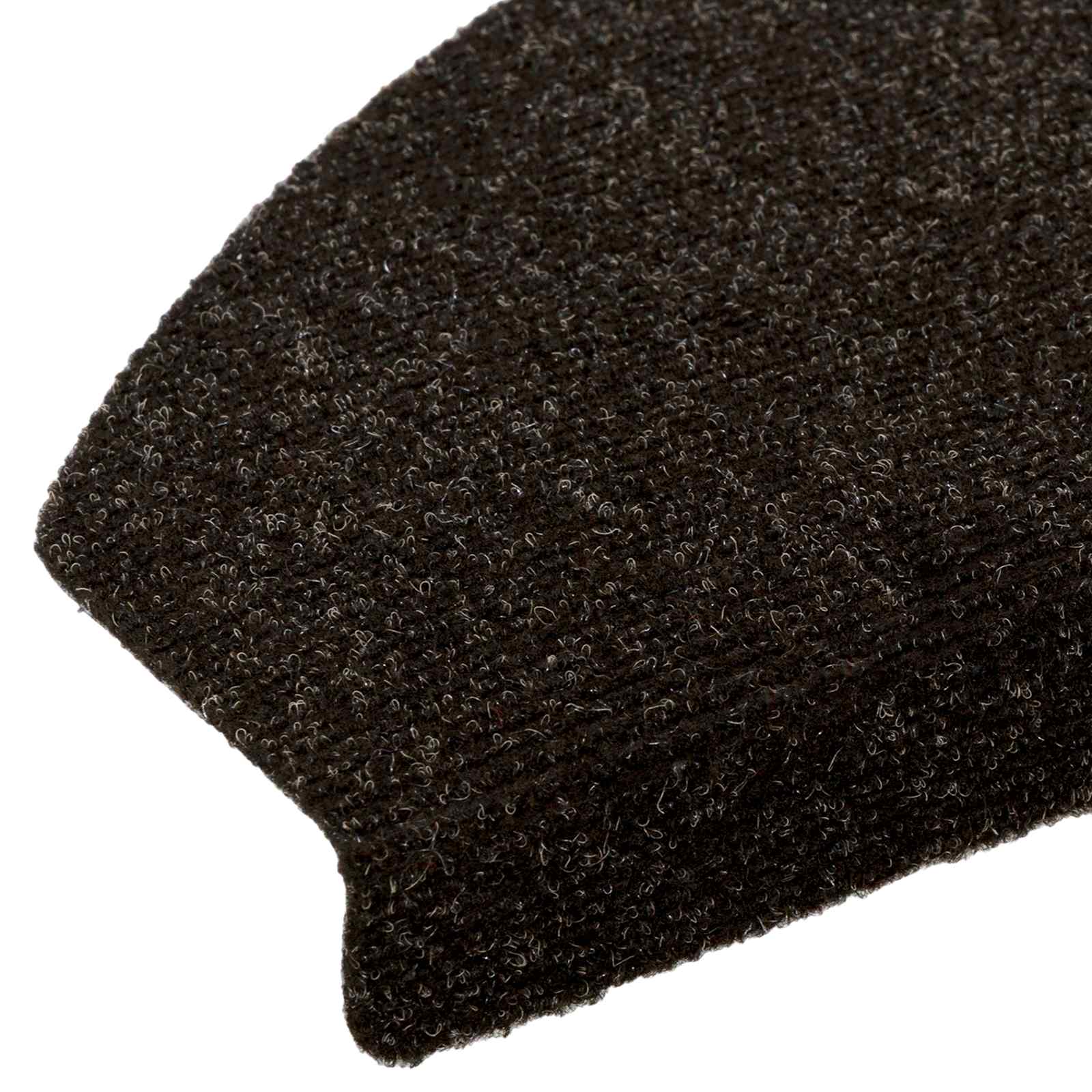 Selvklæbende Trappemåtter 15 pcs Mørk Brun 80 x 24,5 x 3,5 cm