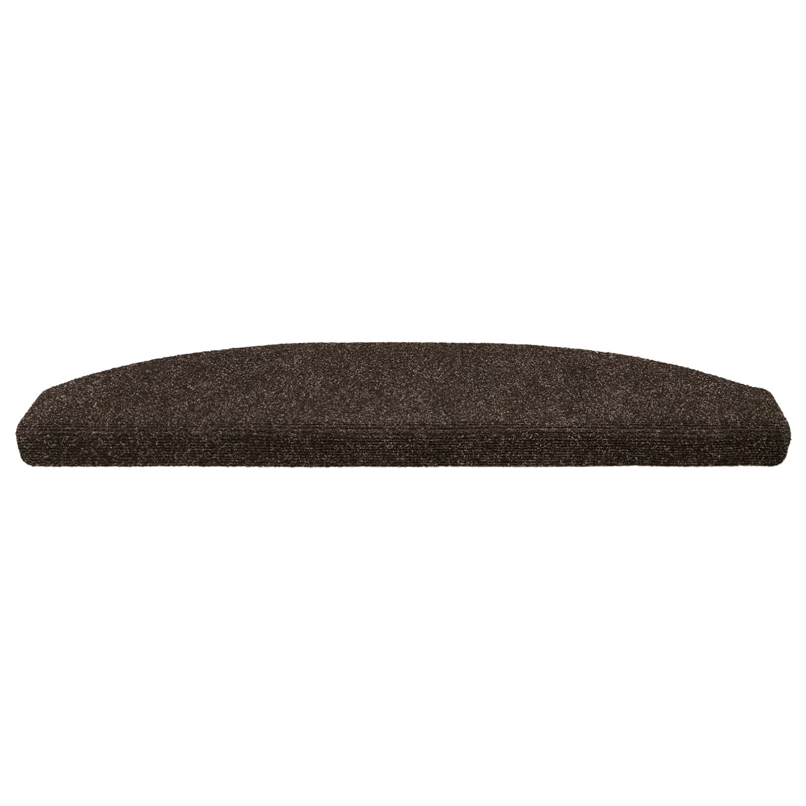 Selvklæbende Trappemåtter 15 pcs Mørk Brun 80 x 24,5 x 3,5 cm