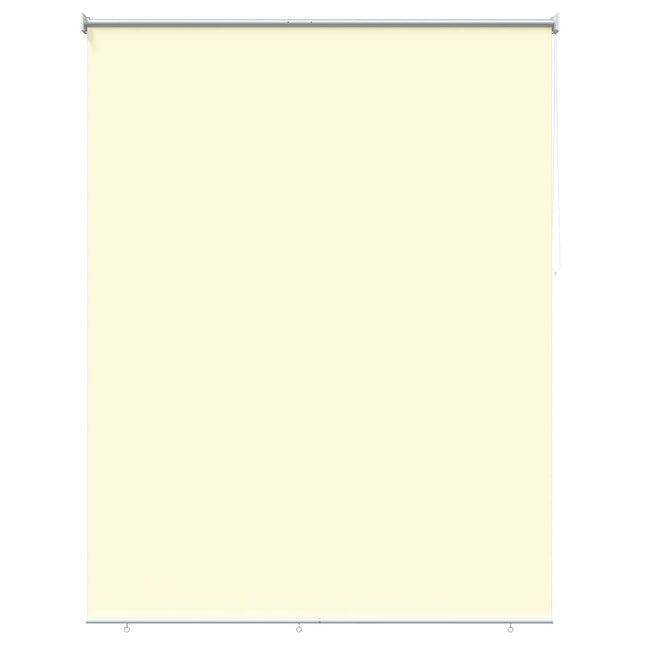 Udeterrasse Rullegardin UV Beskyttelse Cremefarvet Polyester