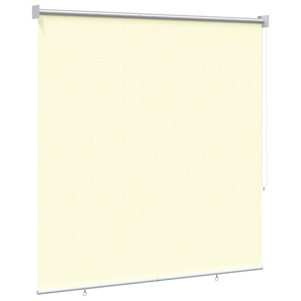 Udeterrasse Rullegardin UV Beskyttelse Cremefarvet Polyester