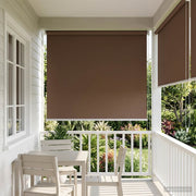 Rullegardin UV-beskyttelse Gråbrun 60 x 140 cm Polyester
