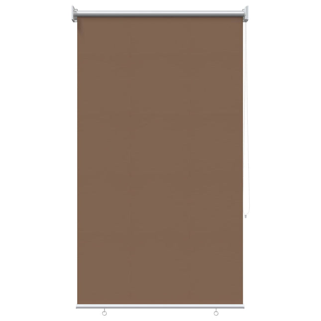 Udeterrasse Rullegardin UV Beskyttelse Gråbrun Polyester