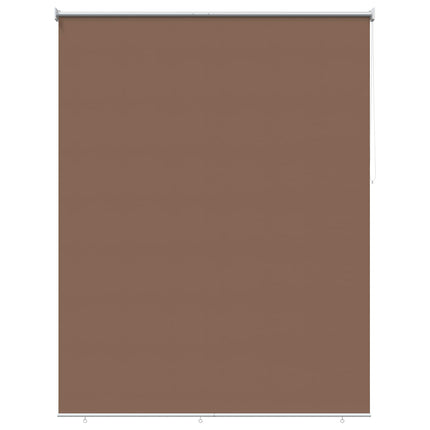 Udeterrasse Rullegardin UV Beskyttelse Gråbrun Polyester