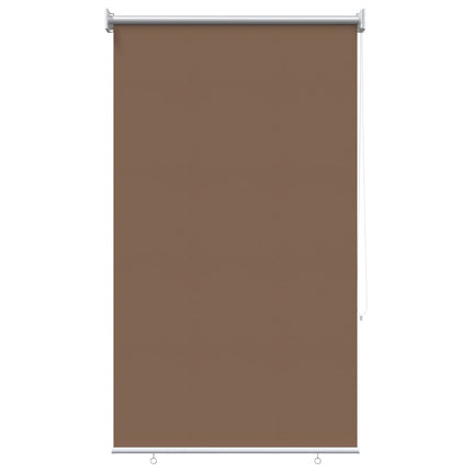 Udeterrasse Rullegardin UV Beskyttelse Gråbrun Polyester