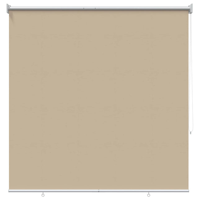 Udeterrasse Rullegardin UV Beskyttelse Beige Polyester