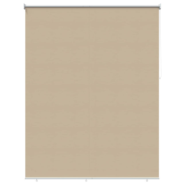 Udeterrasse Rullegardin UV Beskyttelse Beige Polyester