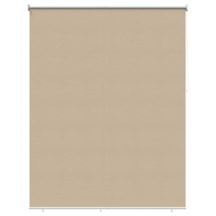 Udeterrasse Rullegardin UV Beskyttelse Beige Polyester