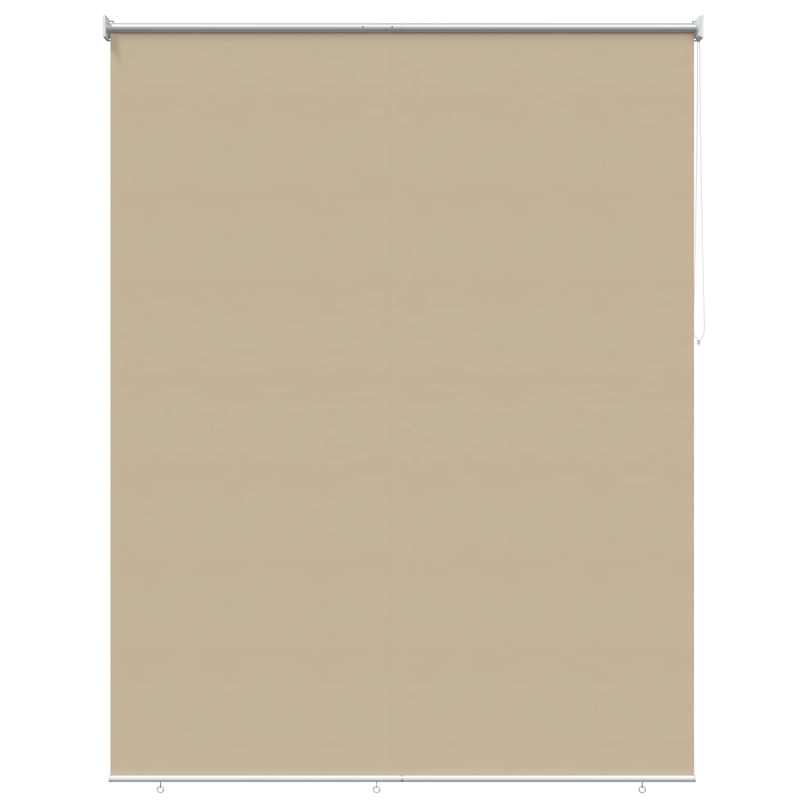 Rullegardin UV-beskyttelse Beige 200 x 140 cm Polyester