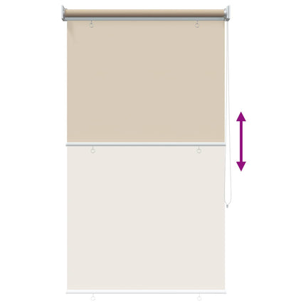 Udeterrasse Rullegardin UV Beskyttelse Beige 60 x 230 cm