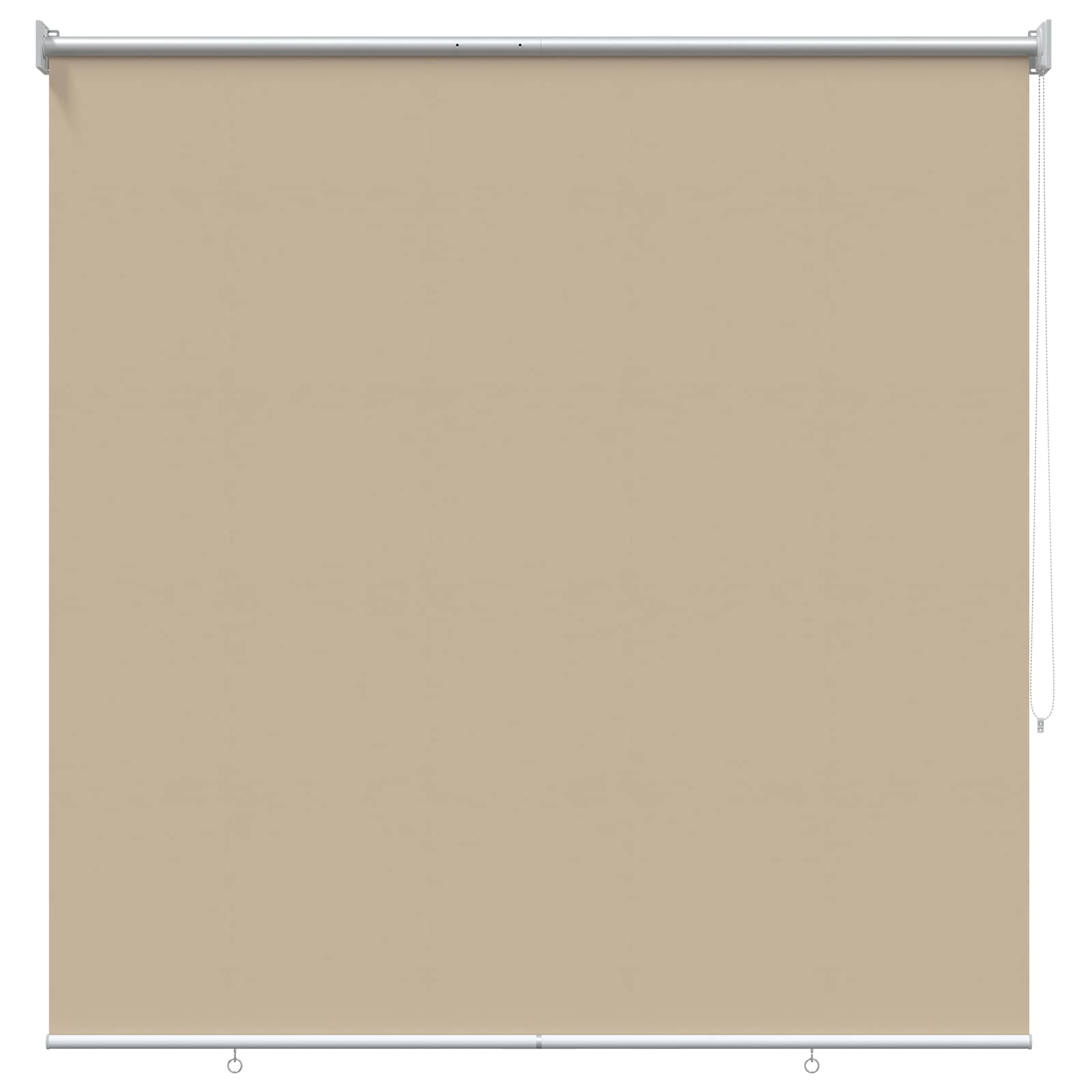 Rullegardin UV-beskyttelse Beige 100 x 230 cm Polyester
