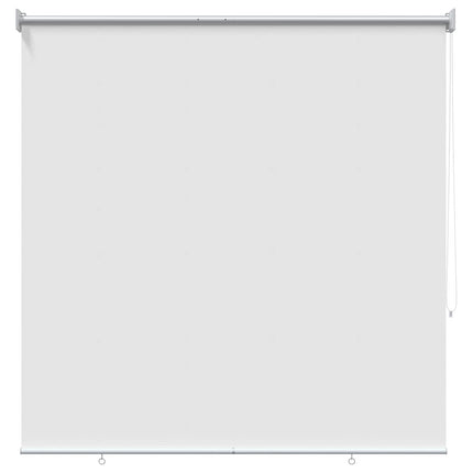 Udeterrasse Rullegardin UV Beskyttelse Hvid Polyester