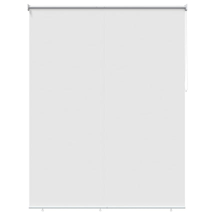 Udeterrasse Rullegardin UV Beskyttelse Hvid Polyester