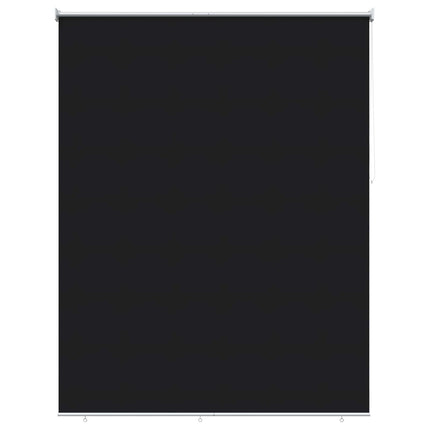 Udeterrasse Rullegardin UV Beskyttelse Sort Polyester
