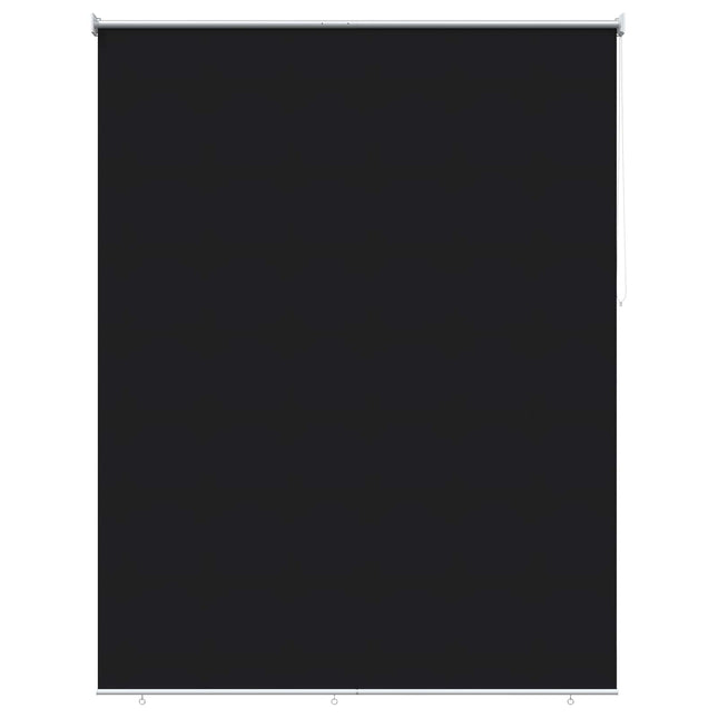 Udeterrasse Rullegardin UV Beskyttelse Sort Polyester