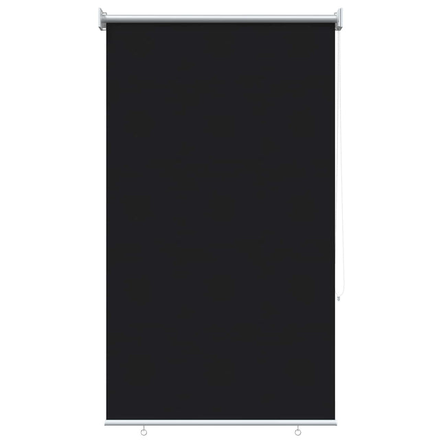 Udeterrasse Rullegardin UV Beskyttelse Sort Polyester