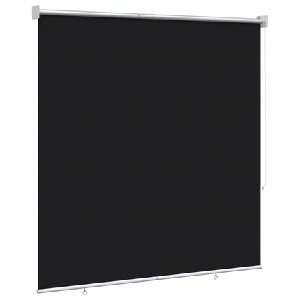 Udeterrasse Rullegardin UV Beskyttelse Sort Polyester