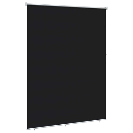 Udeterrasse Rullegardin UV Beskyttelse Sort Polyester