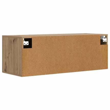 Vægskab 100 x 36,5 x 35 cm Konstrueret træ Artisan-eg