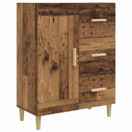 Sideboard Gammelt træ 69,5 x 34 x 90 cm Konstrueret træ