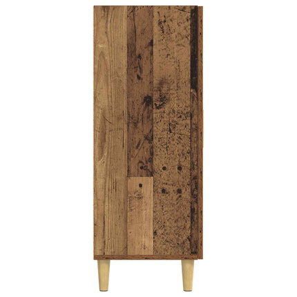 Sideboard Gammelt træ 69,5 x 34 x 90 cm Konstrueret træ