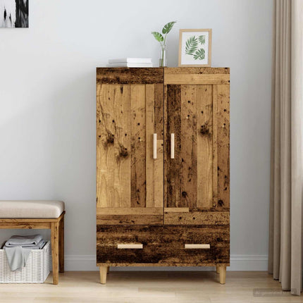 Highboard Gammelt træ 70 x 31 x 115 cm Konstrueret træ