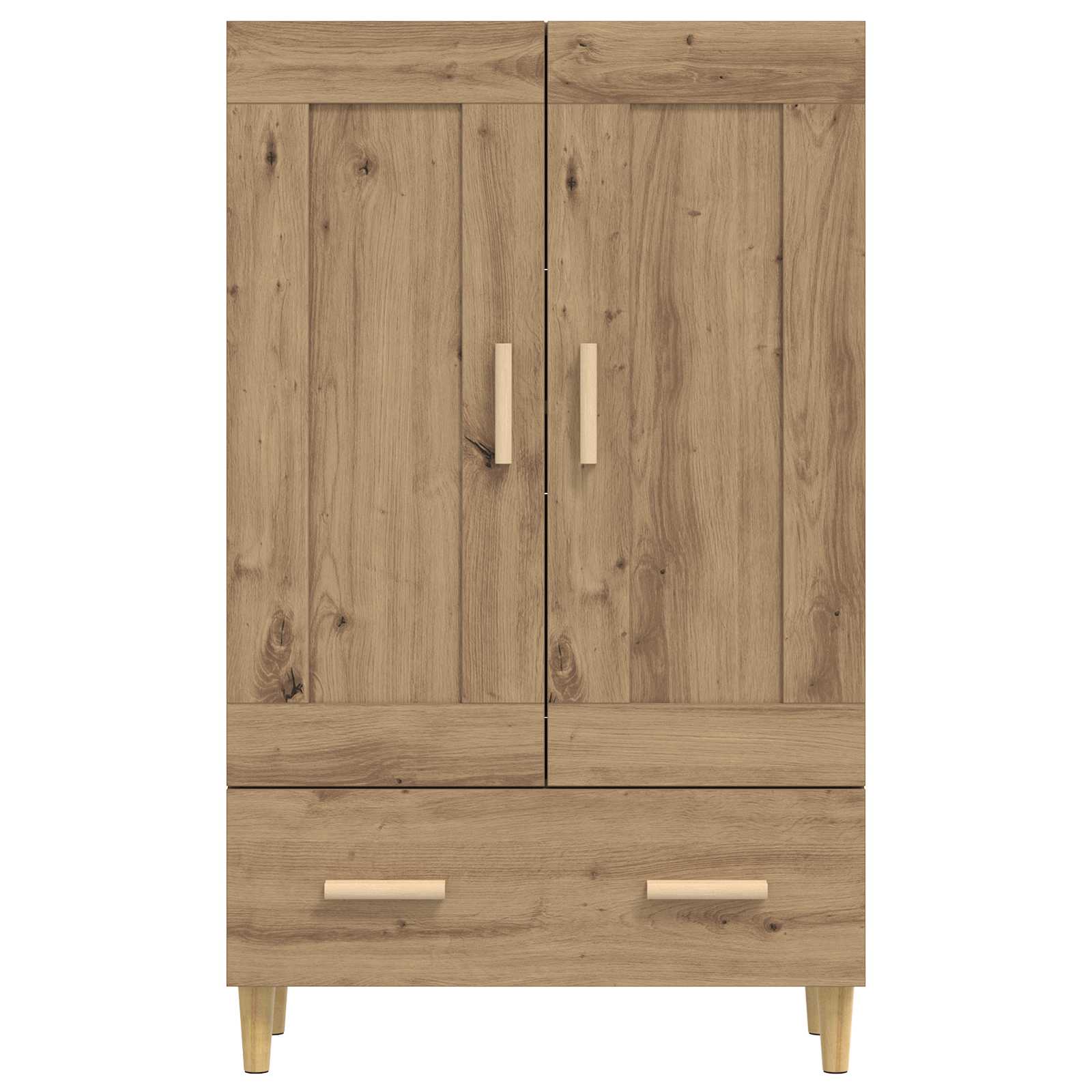 Highboard Artisan-eg 70 x 31 x 115 cm Konstrueret træ