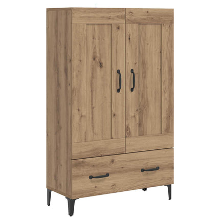 Highboard Artisan-eg 70 x 31 x 115 cm Konstrueret træ