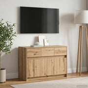 TV-skab 91 x 34 x 61 cm Artisan-eg Konstrueret træ