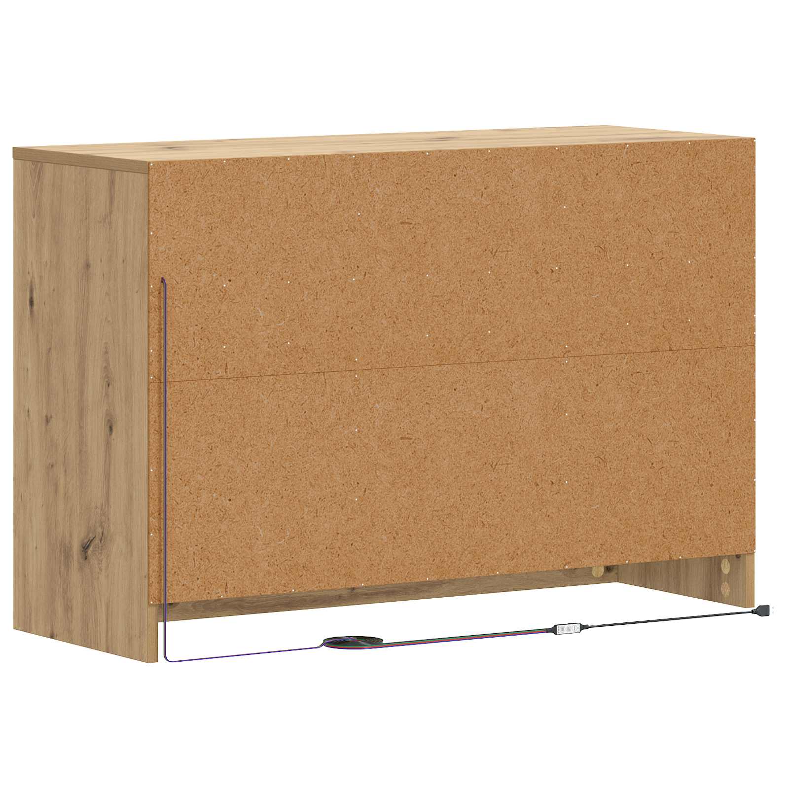 TV-skab 91 x 34 x 61 cm Artisan-eg Konstrueret træ