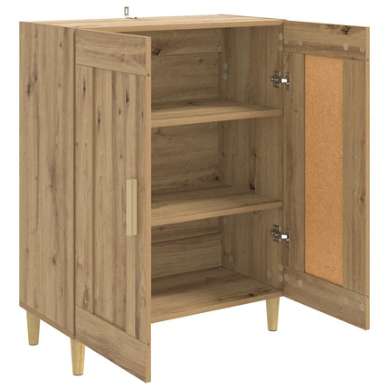 Sideboard Artisan-eg 69,5 x 34 x 90 cm Konstrueret træ