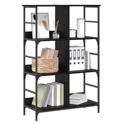 Bogreol Sort eg 78,5 x 33 x 117,5 cm metal PB
