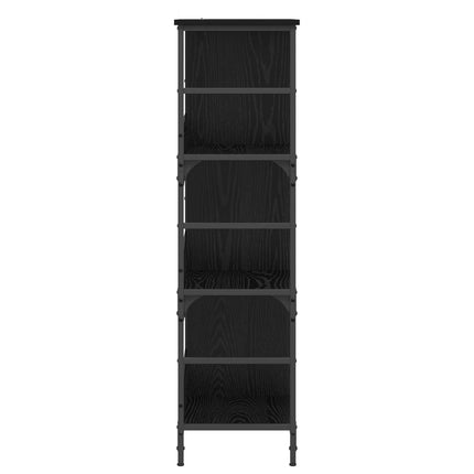Bogreol Sort eg 78,5 x 33 x 117,5 cm metal PB