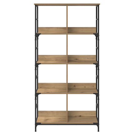 Bogreol 4 niveauer 78,5 x 33 x 153 cm metal PB Artisan-eg