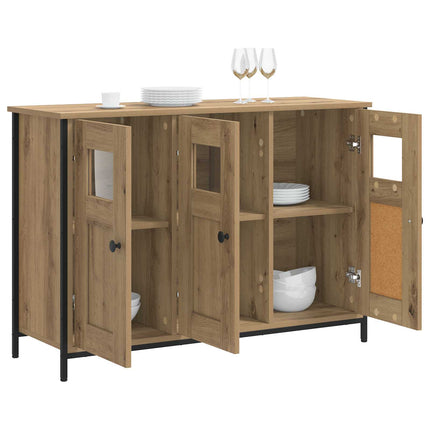Sideboard Artisan-eg 100 x 35 x 70 cm Konstrueret træ