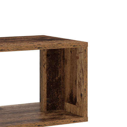 TV-skab 100 x 30 x 50 cm Gammelt træ Konstrueret træ