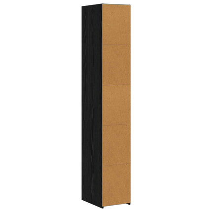 Highboard Sort eg 30 x 41 x 185 cm Konstrueret træ