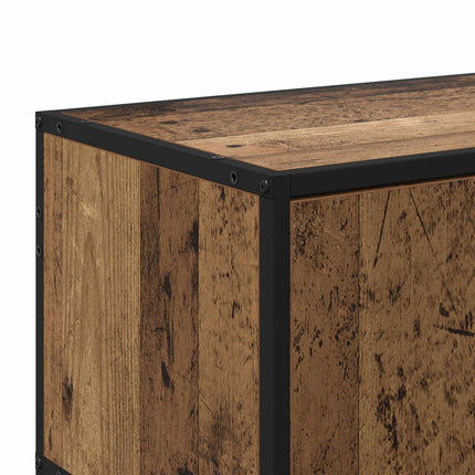 TV-skab 80 x 34,5 x 40 cm Gammelt træ Konstrueret træ