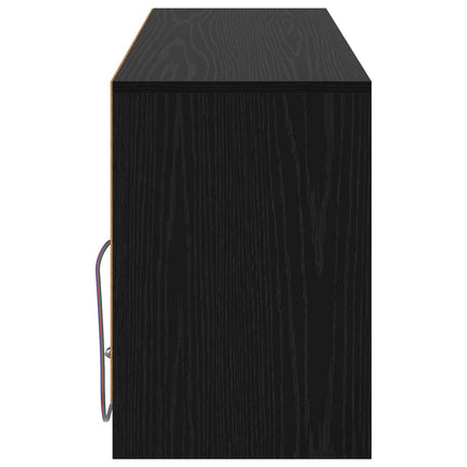 TV-skab 100 x 34 x 50 cm Sort eg Konstrueret træ