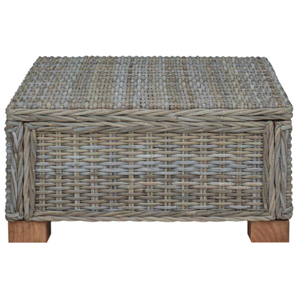 Sofabord GENDT Naturlig rattan Kubu Grå 67 x 60 x 30 cm