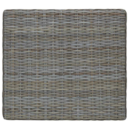 Sofabord GENDT Naturlig rattan Kubu Grå 67 x 60 x 30 cm
