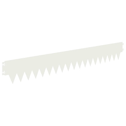 Plænekant 30 pcs 103 x 15 cm metal Hvid