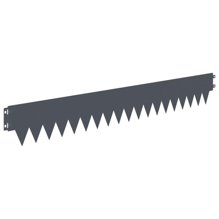 Plænekant 50 pcs 103 x 15 cm metal Antracit