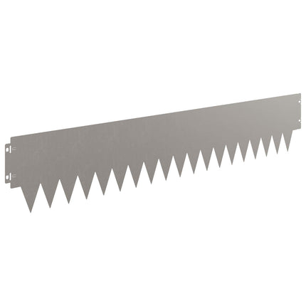 Plænekant 30 pcs 103 x 20 cm metal Rusten