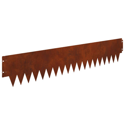 Plænekant 30 pcs 103 x 20 cm metal Rusten